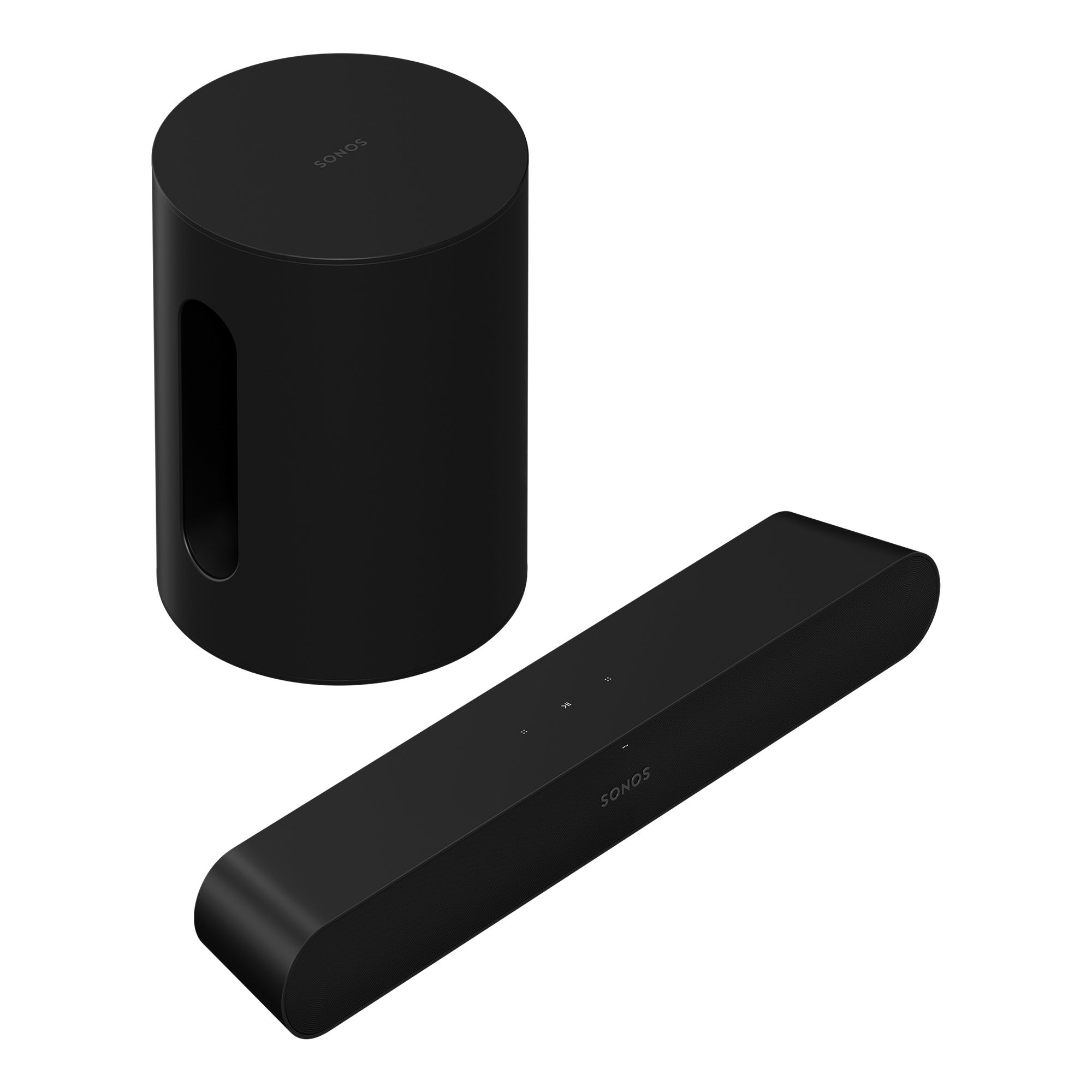 Ray Compact Soundbar w/ Sub Mini Compact Subwoofer Black
