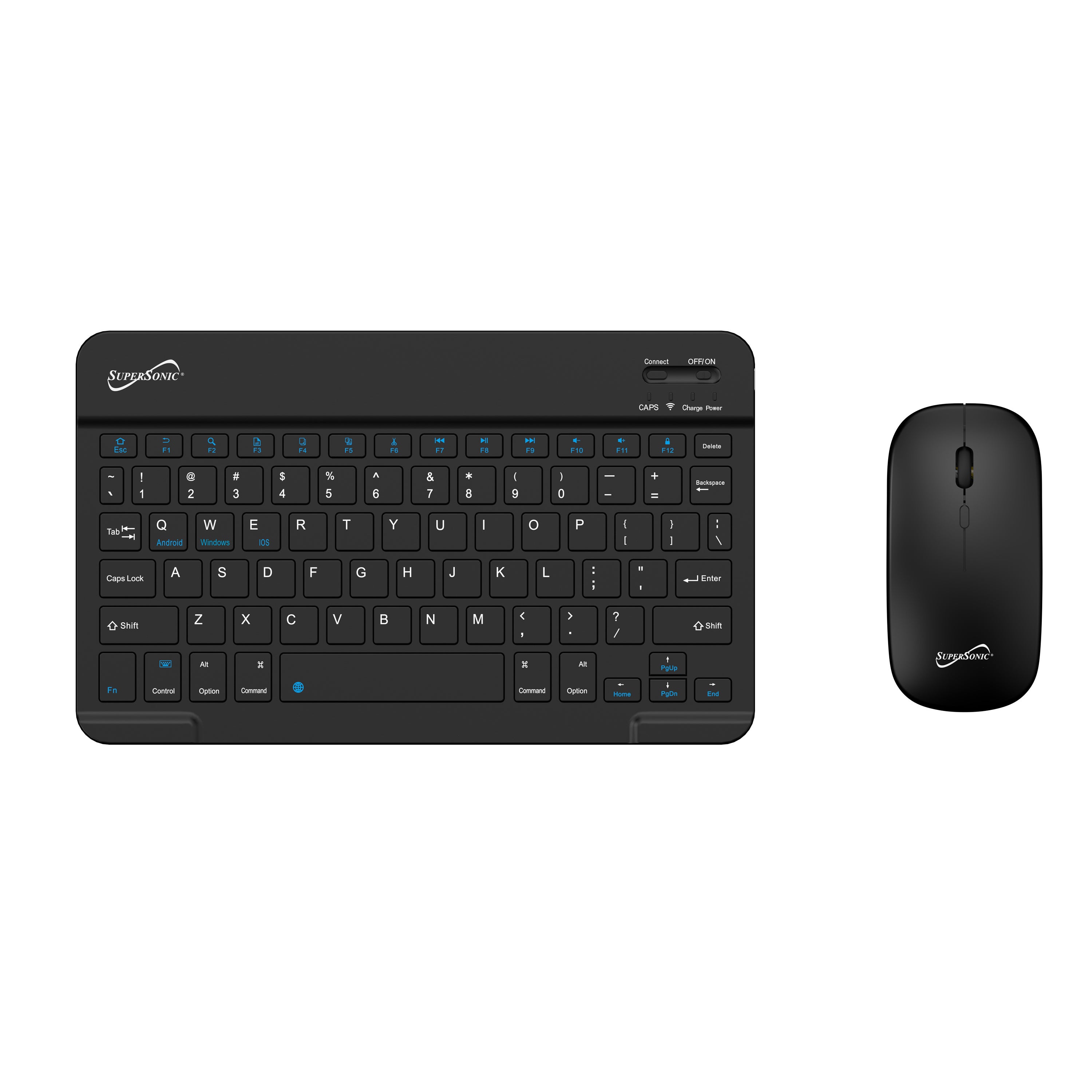 NEXo Bluetooth Wireless Keyboard & Mouse Set