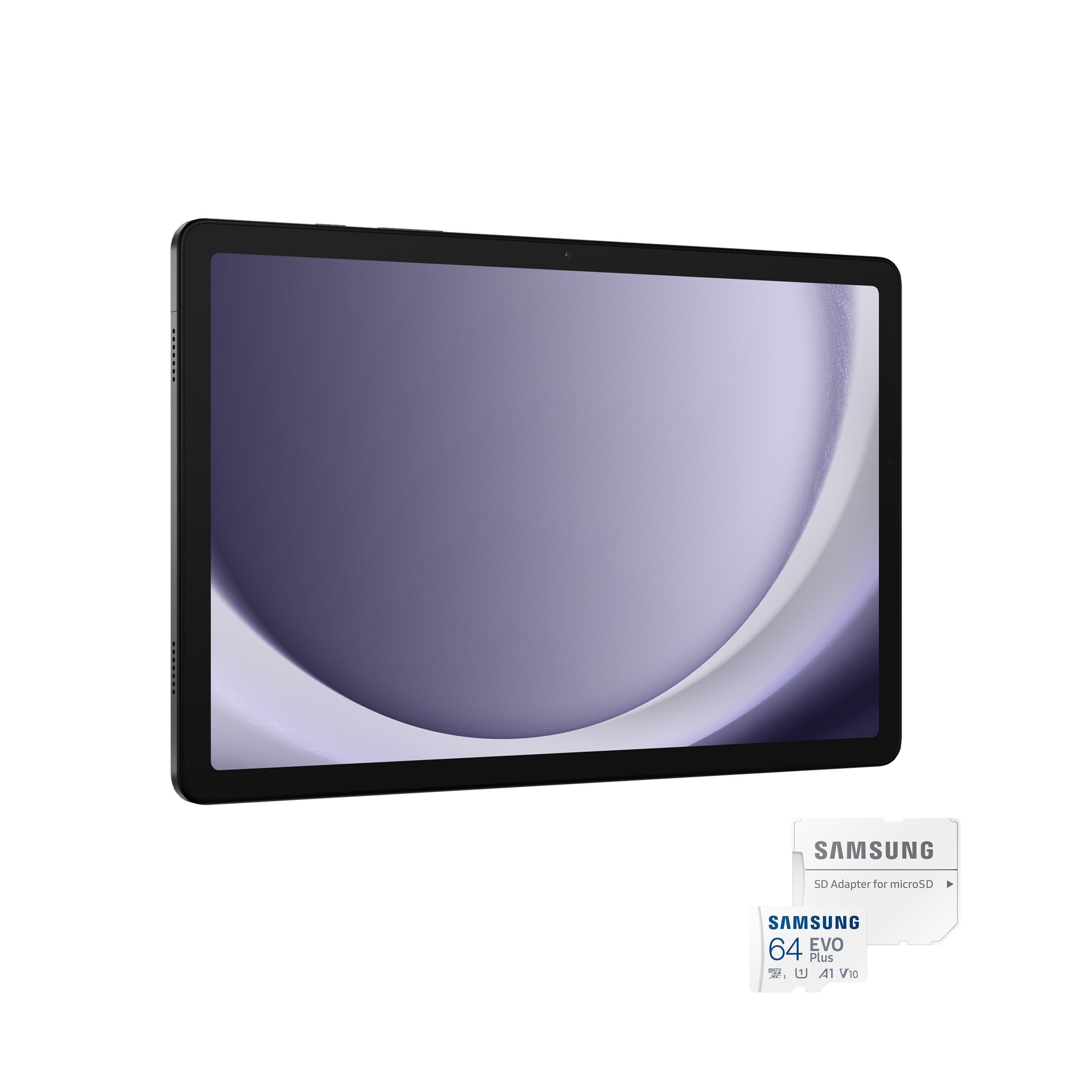 11" Galaxy Tab A9+ 4GB RAM 64GB Graphite w/ 64GB EVO Plus Micro SD Card