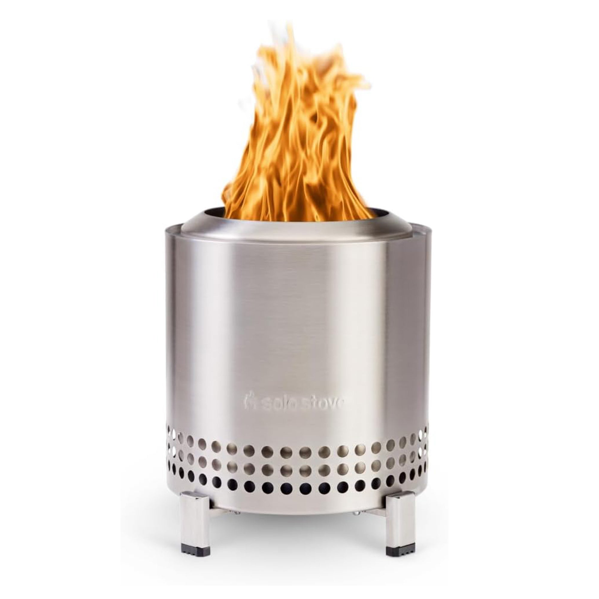 Mesa XL Smokeless Tabletop Fire Pit Stainless Steel