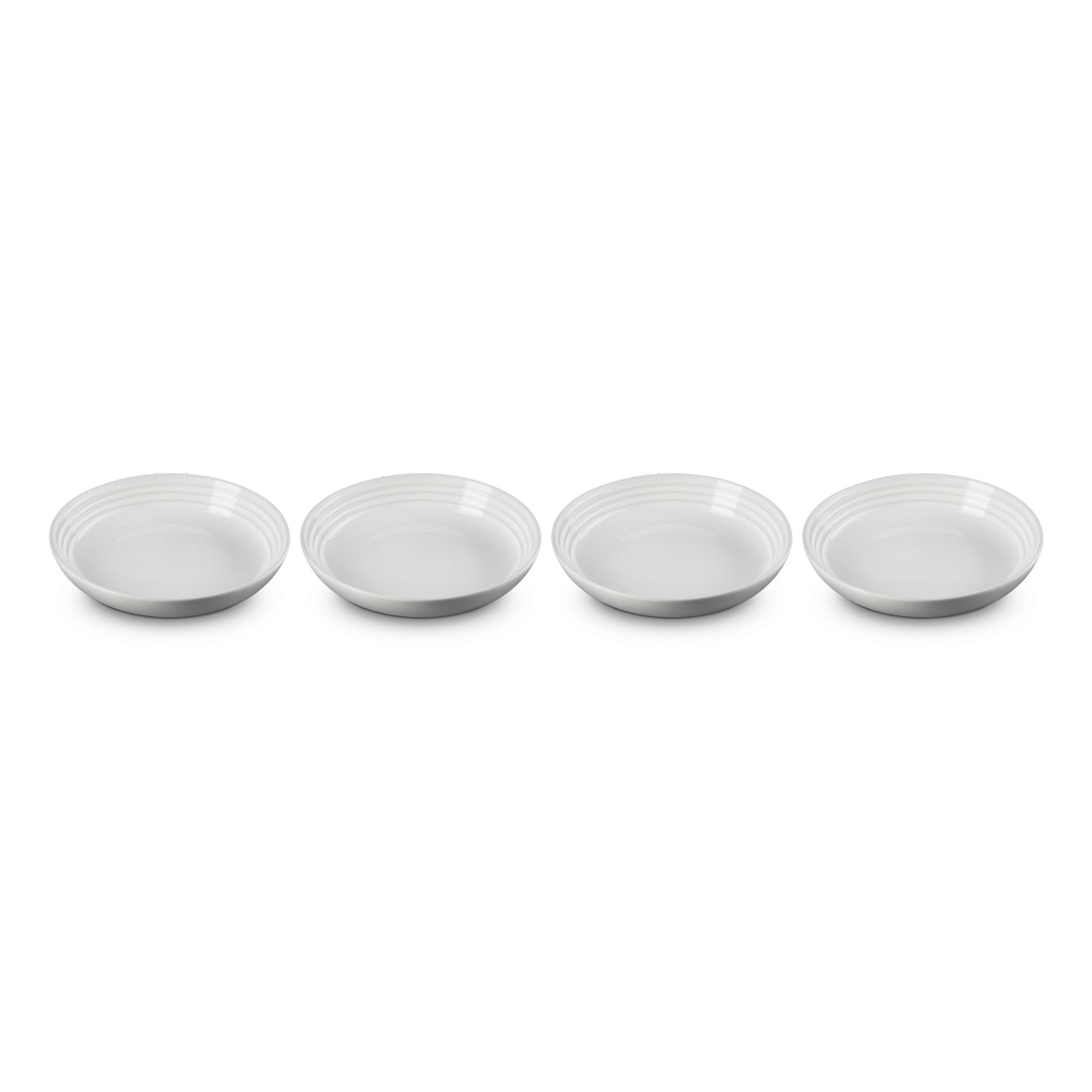 Set of 4 Vancouver Pasta Bowls White