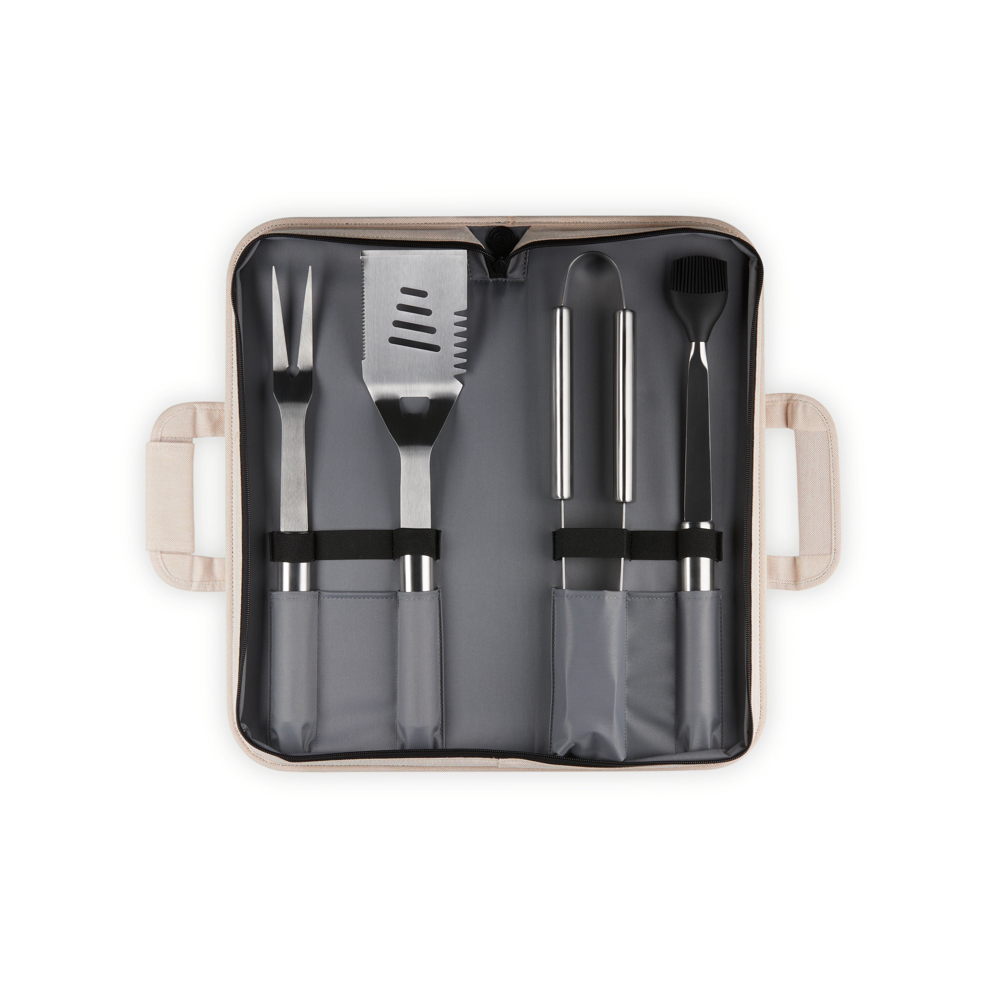 5pc Outdoor Grilling Tool Set