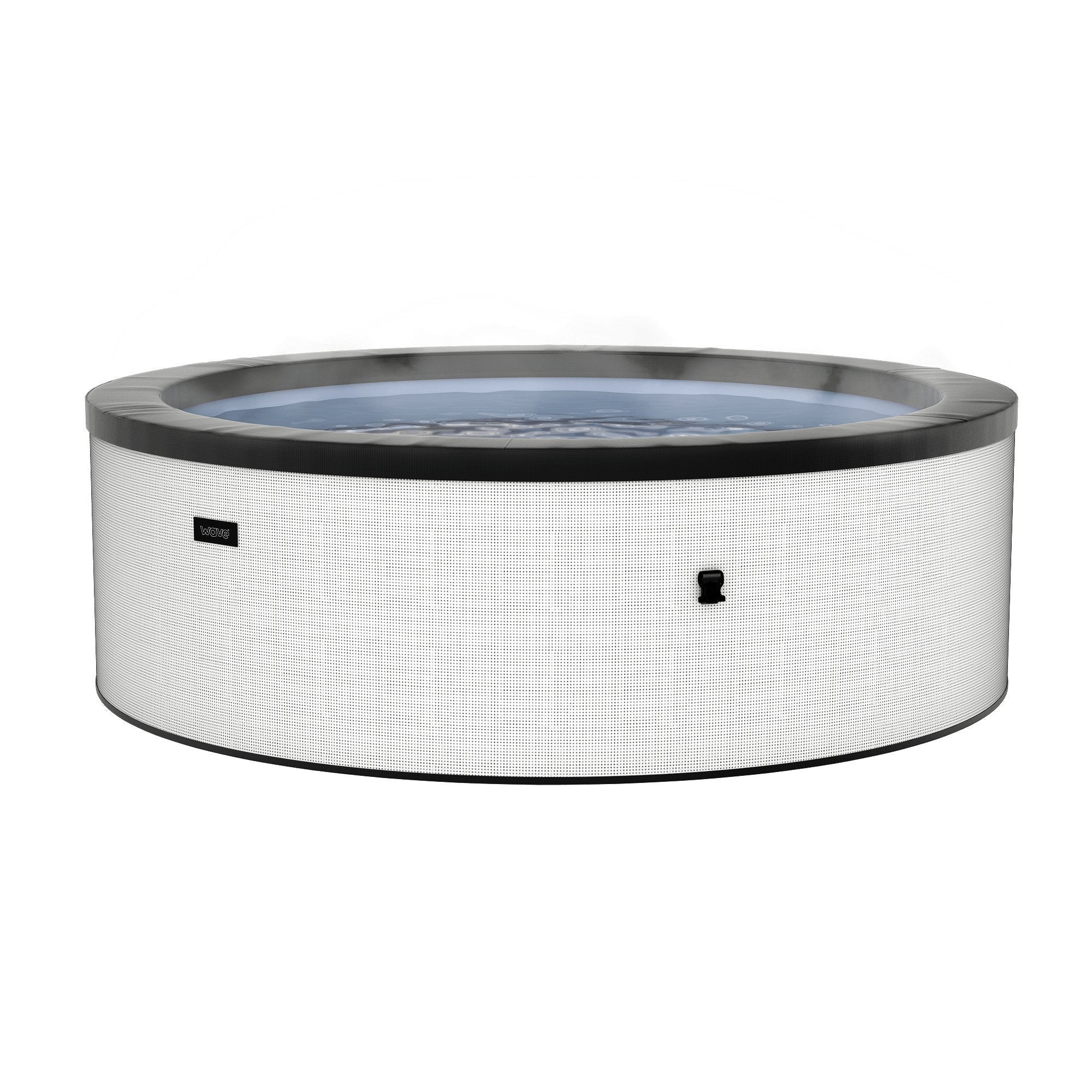 Tahoe Round 4 Person Eco Foam Spa Pebble White