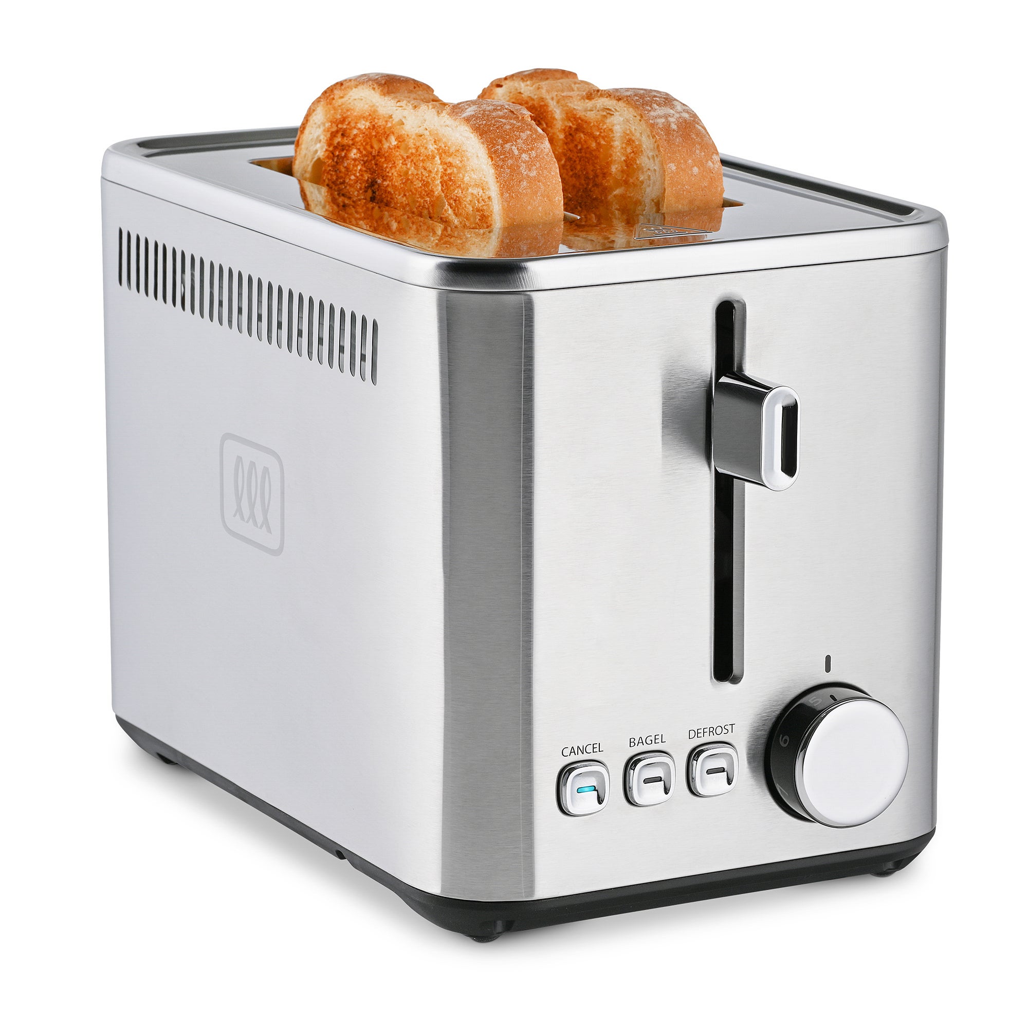 2-Slice Stainless Steel Toaster w/ 6 Bread Functions