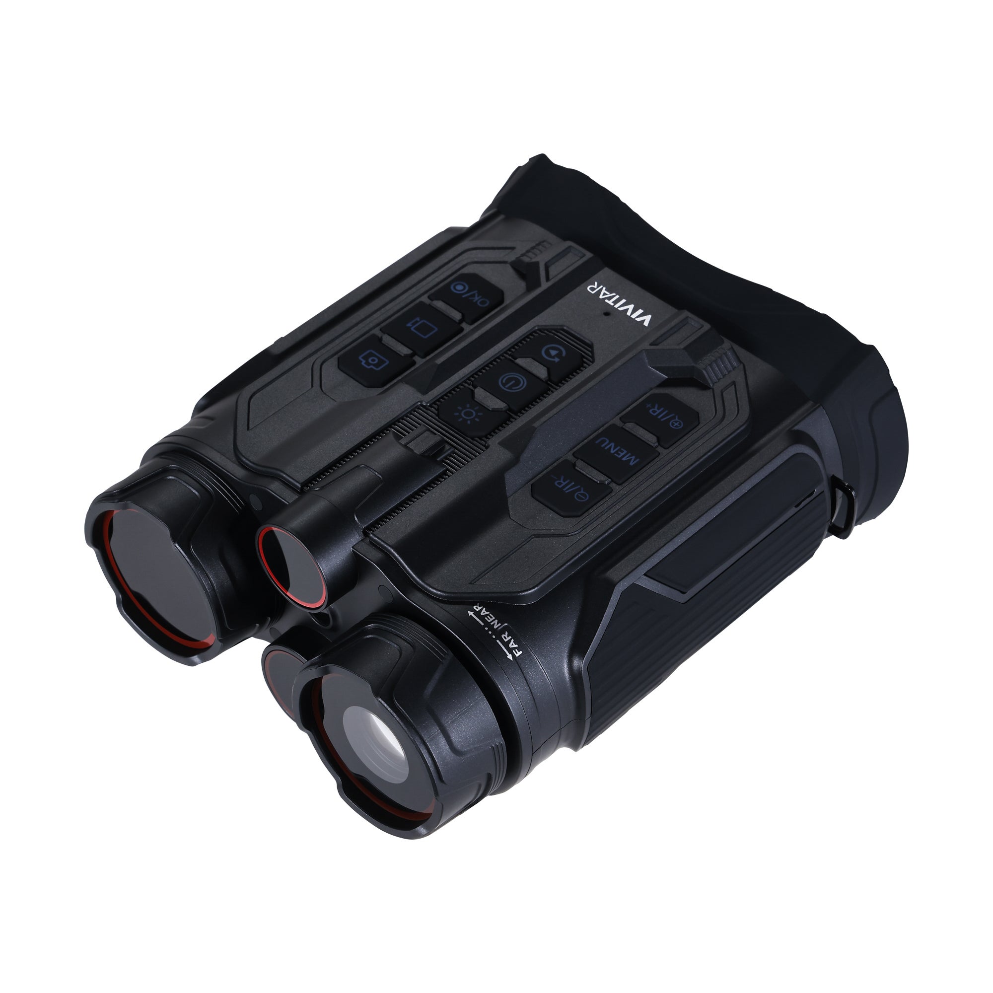 18x Digital Camera Binocular w/ Night Vision - Black