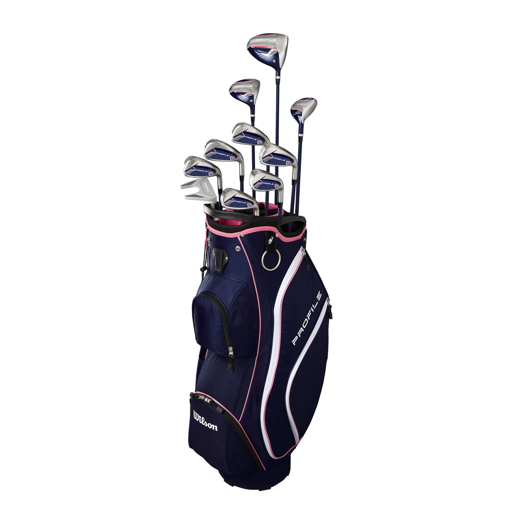 Ladies Profile Complete Golf Set w/ Cart Bag - Right Handed  Tall