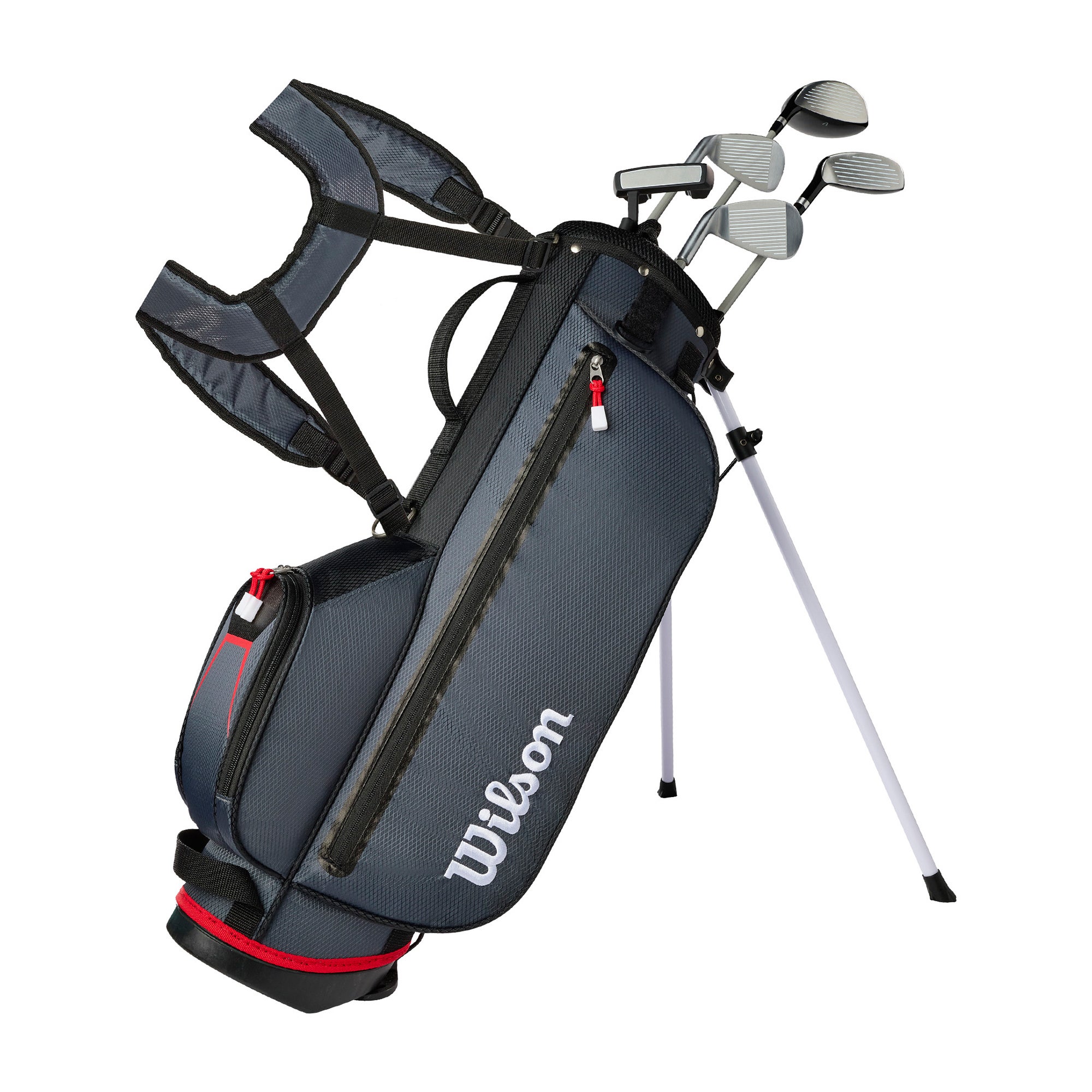 Profile Jr Medium Complete Golf Set - Right Handed Black