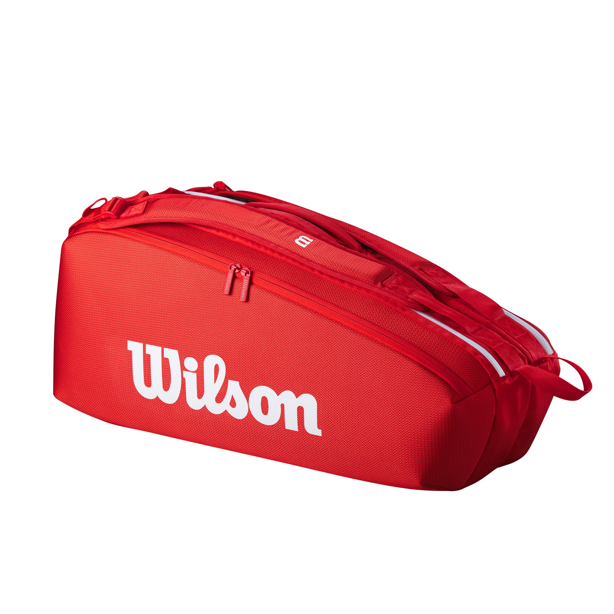 Super Tour Red 6 Pack Tennis Bag Red