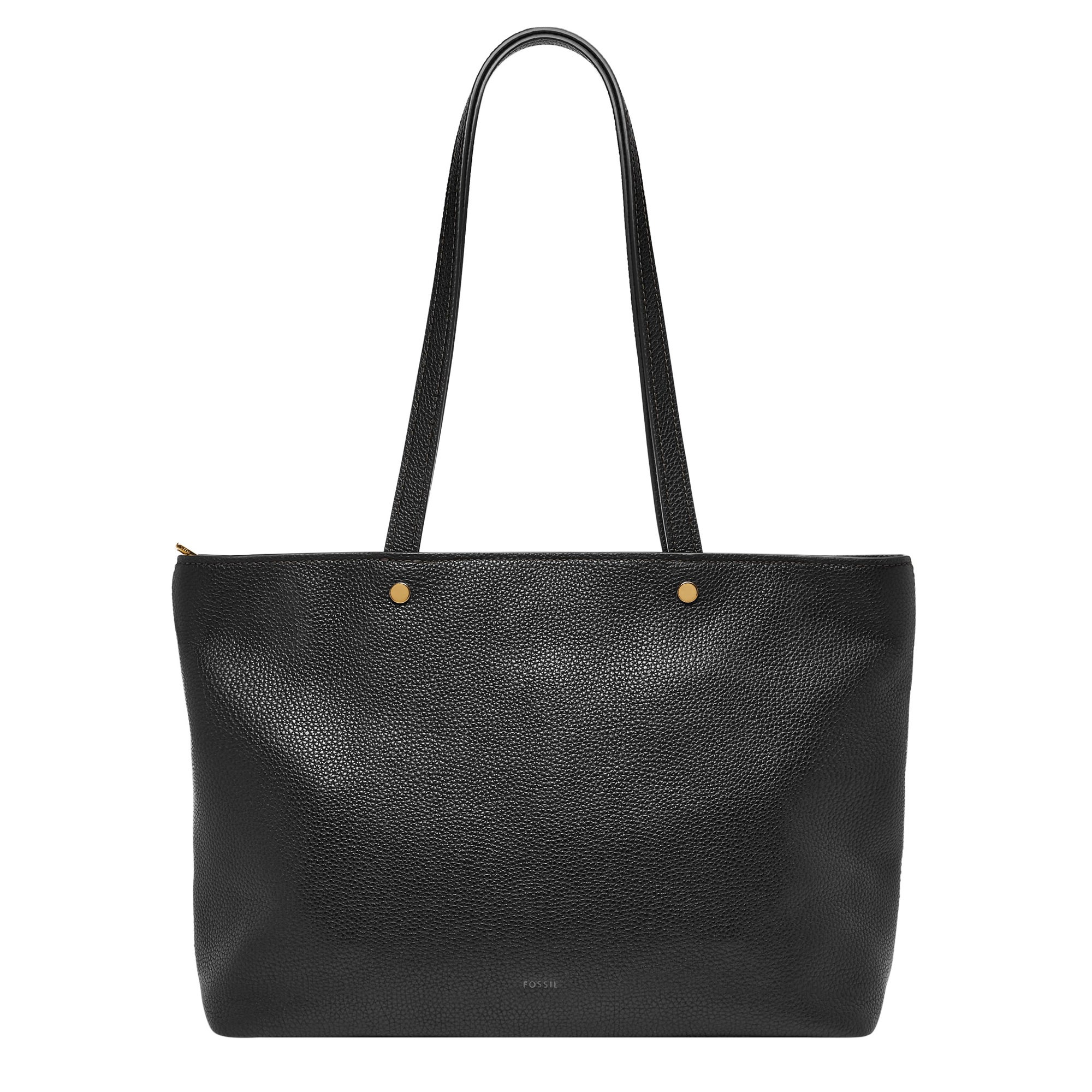 Jessie Top Zip Tote Black